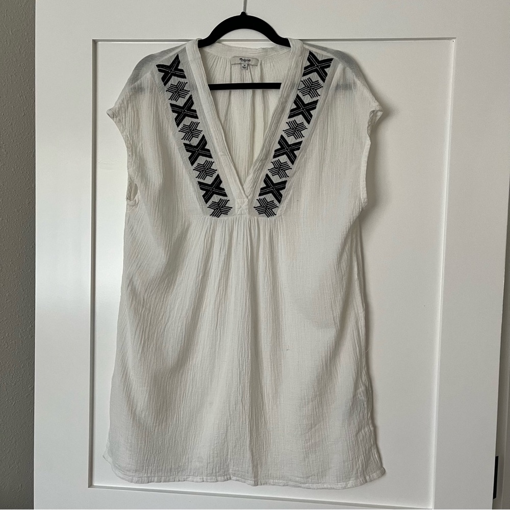 Madewell sleeveless tunic top